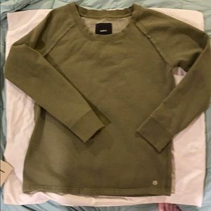 Burton  sage green sweatshirt